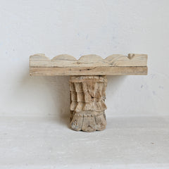 PRANA Carved Timber Shelf
