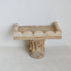 PRANA Carved Timber Shelf