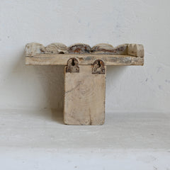 PRANA Carved Timber Shelf