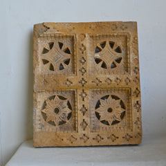 PRANA Carved stone panel