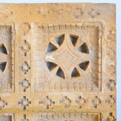 PRANA Carved stone panel