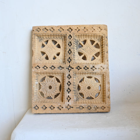 PRANA Carved wall panel