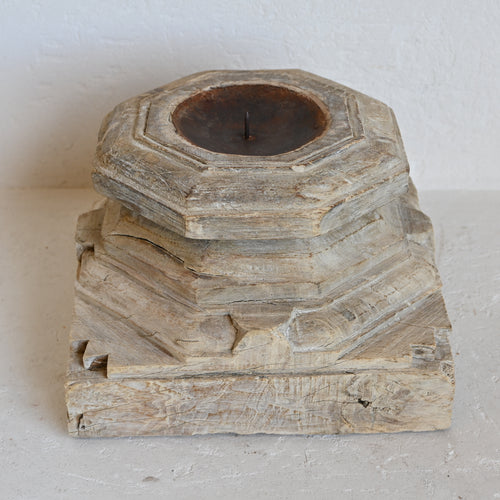 PRANA  pillar candle holder