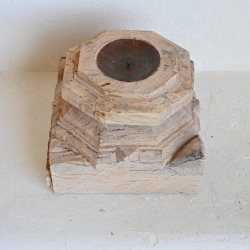 PRANA  pillar candle holder