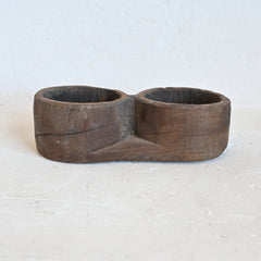PRANA Timber double bowl