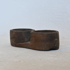 PRANA Timber double bowl