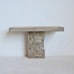 PRANA Carved Timber Shelf