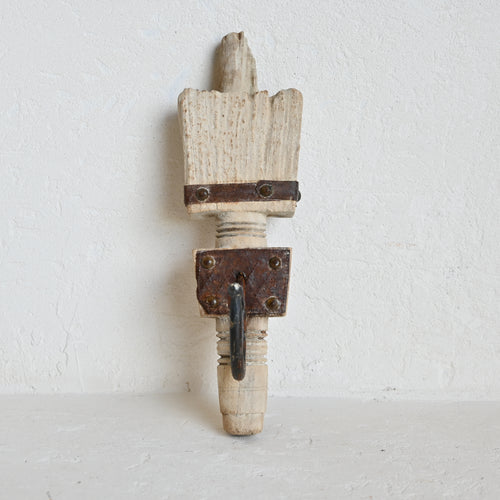 PRANA Carved Single Hook