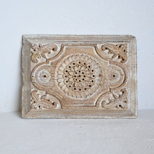 PRANA Carved wall panel