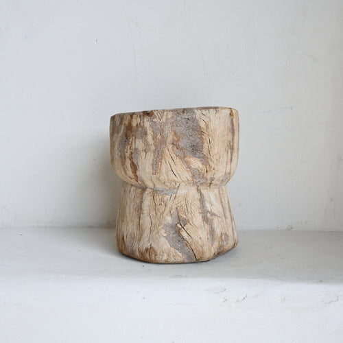 Indian Vintage large Ukhali  Pot 5
