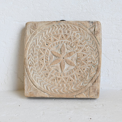 PRANA Carved wall panel