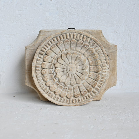 PRANA Carved stone panel
