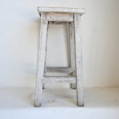 Indian Vintage large Ukhali stool 270220