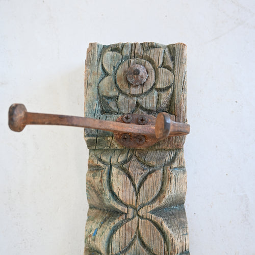 Indian Antique double wall hook -2