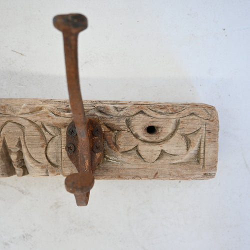 Indian Antique double wall hook -5