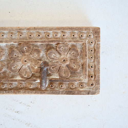 Carved Indian Triple Hook 177673-8