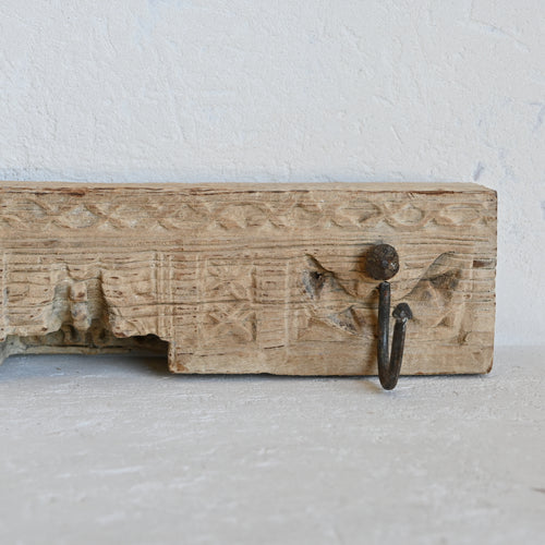 PRANA Carved Hook wall panel
