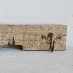 PRANA Carved Hook wall panel