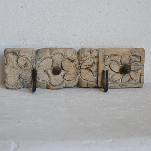 PRANA Carved Hook wall panel