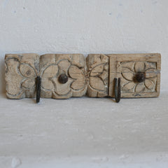 PRANA Carved Hook wall panel