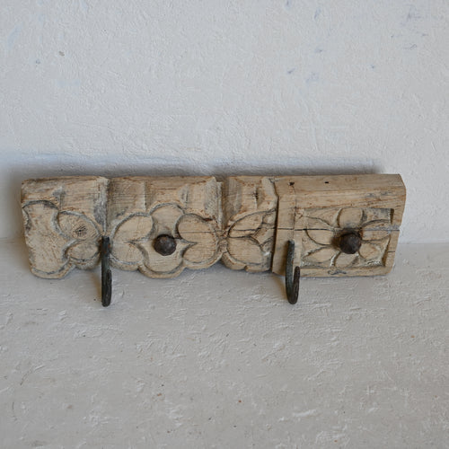 PRANA Carved Hook wall panel