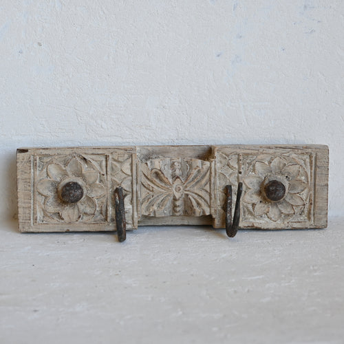 PRANA Carved Hook wall panel