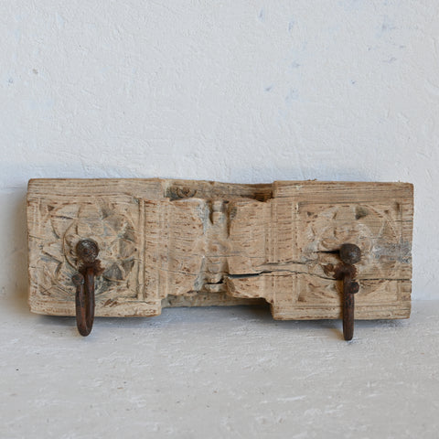 PRANA Carved 4 Hook wall panel