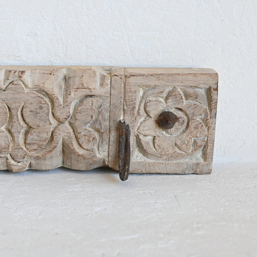 PRANA Carved Hook wall panel