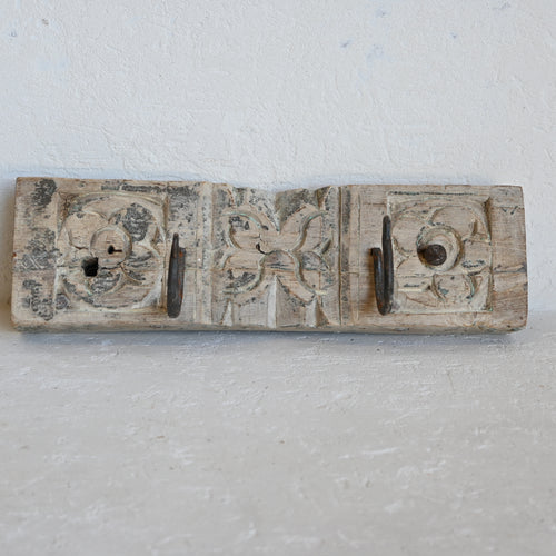 PRANA Carved Hook wall panel