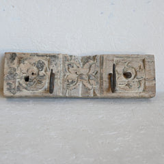 PRANA Carved Hook wall panel