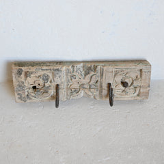 PRANA Carved Hook wall panel