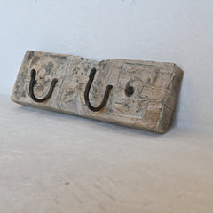 PRANA Carved Hook wall panel