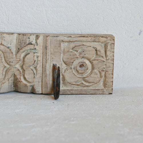PRANA Carved Hook wall panel