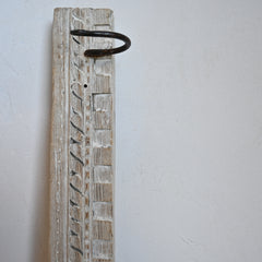 PRANA Carved 4 Hook wall panel