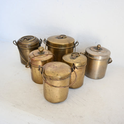 Vintage Indian Pot w/lid 281142