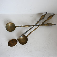 Vintage Indian Brass spoon 28905
