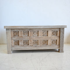 Carved Coffee Table Trunk