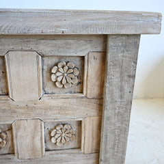 Carved Coffee Table Trunk