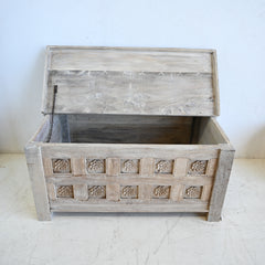 Carved Coffee Table Trunk