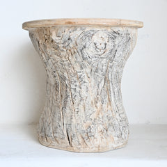 Vintage Indian Ukhali stool 288549 B