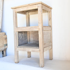 Reclaimed Timber Side Table/ bedside 282112 1