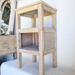 Reclaimed Timber Side Table/ bedside 282112 2