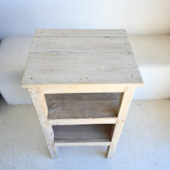 Reclaimed Timber Side Table/ bedside 282112 2