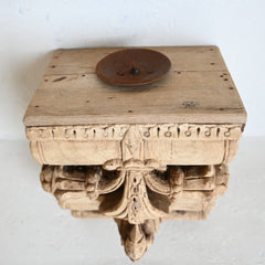 Indian Wall mount Candle stand 312667 - A