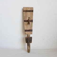 Carved Indian Timber Hook 308042
