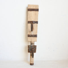 Carved Indian Timber Hook 308042