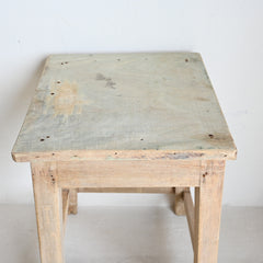 Timber square  stool/ Side Table 304322 A