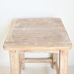 Timber square  stool/ Side Table 304322 B