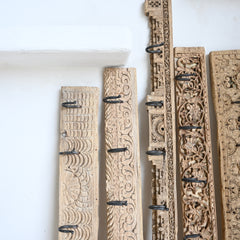 Carved Indian Timber Hook 8952