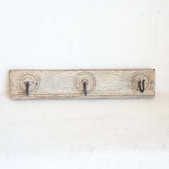 Carved Indian Timber Hook 308047